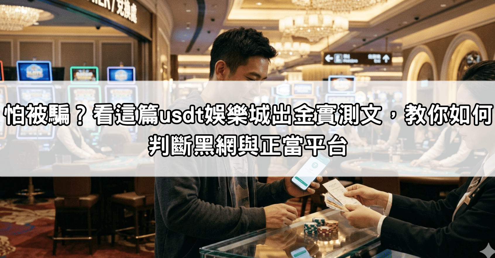 怕被騙？看這篇usdt娛樂城出金實測文，教你如何判斷黑網與正當平台